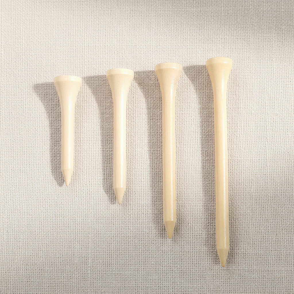 Varnish Wooden Golf Wood Tee Ball Holder